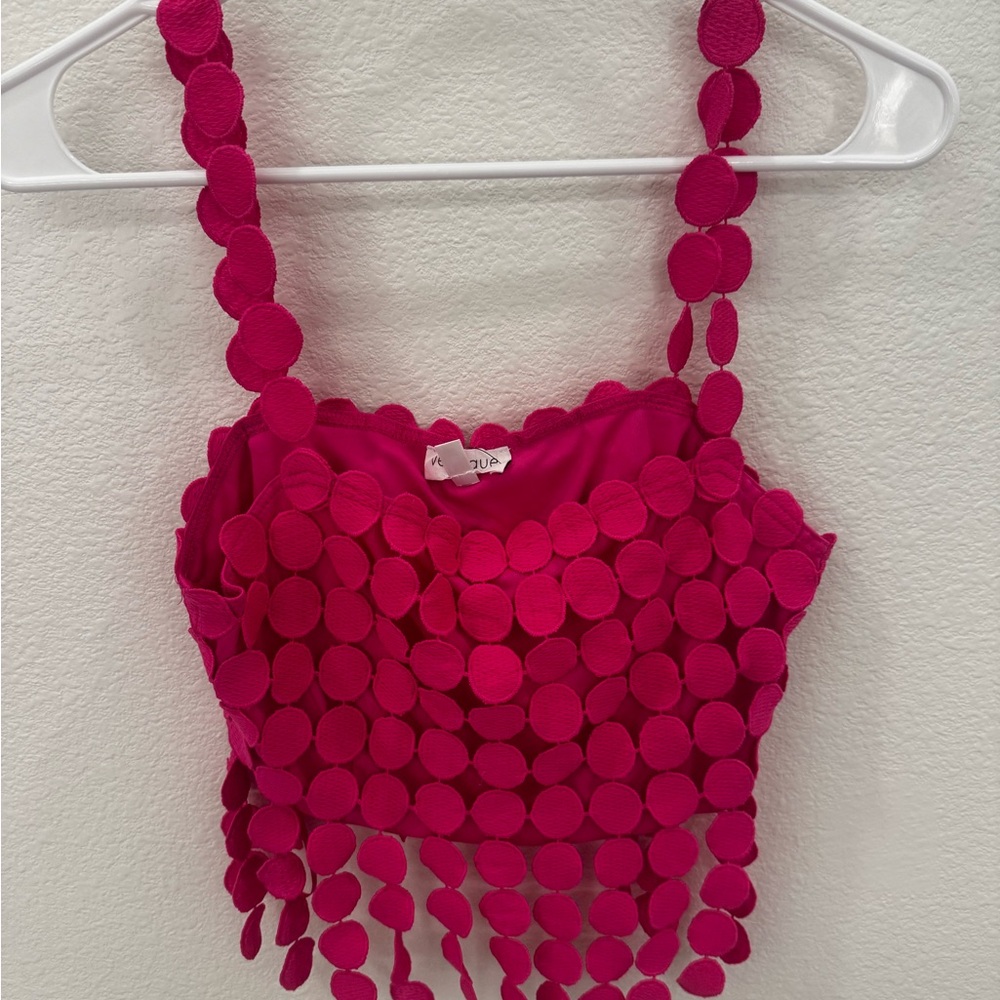 Vestique Vibrant Pink  Tank Top